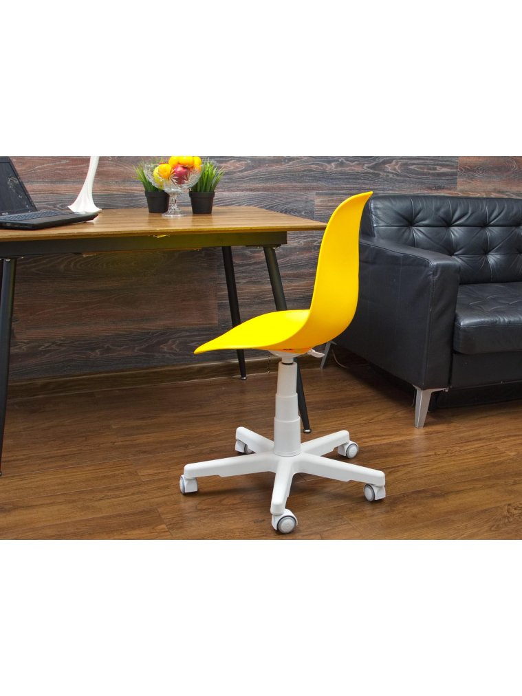 Компьютерное кресло Смузи белый / бежевый