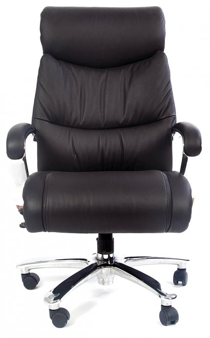 Компьютерное кресло Chairman СН401 кожа / PU / черное