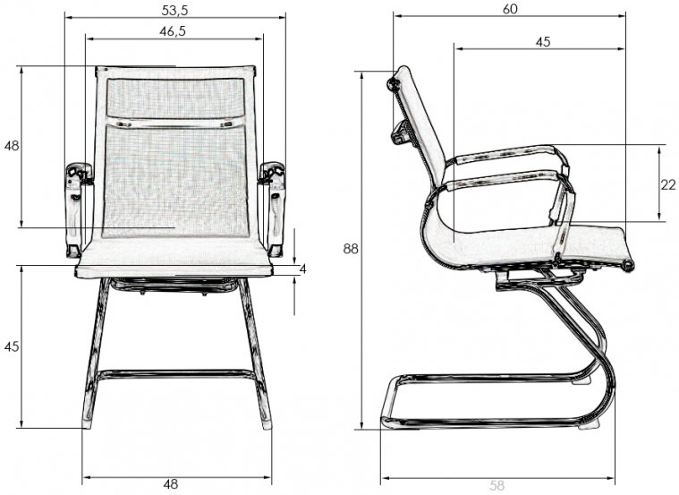 Компьютерное кресло Сody mesh серое