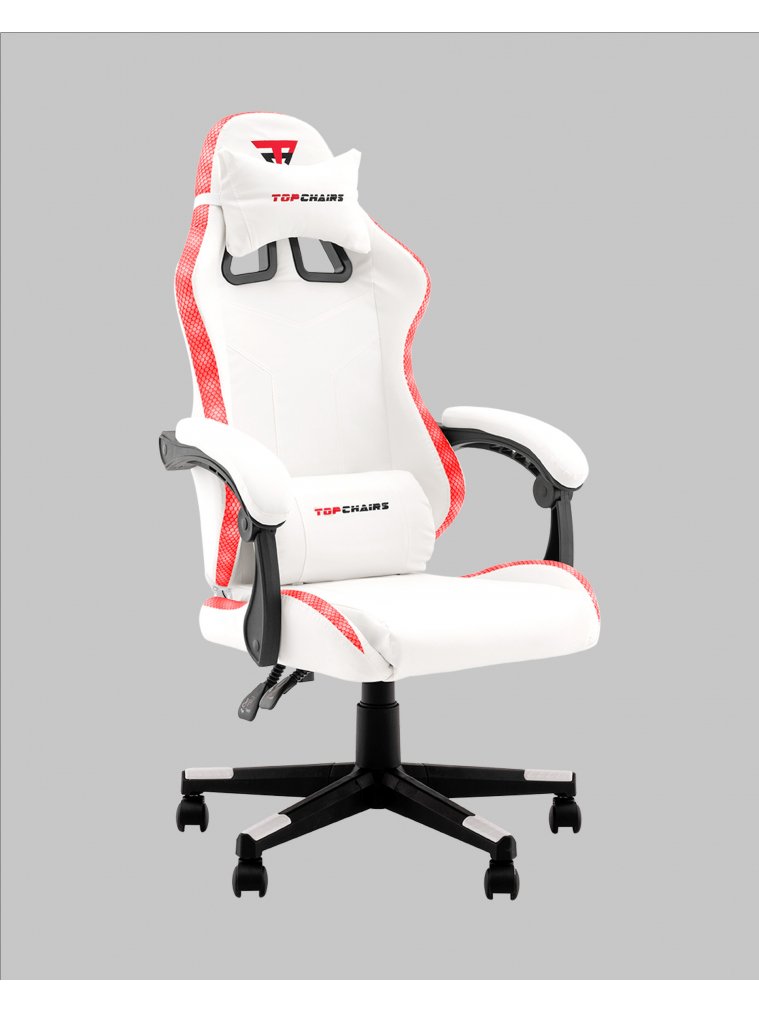 Компьютерное кресло спортивное Druid белый