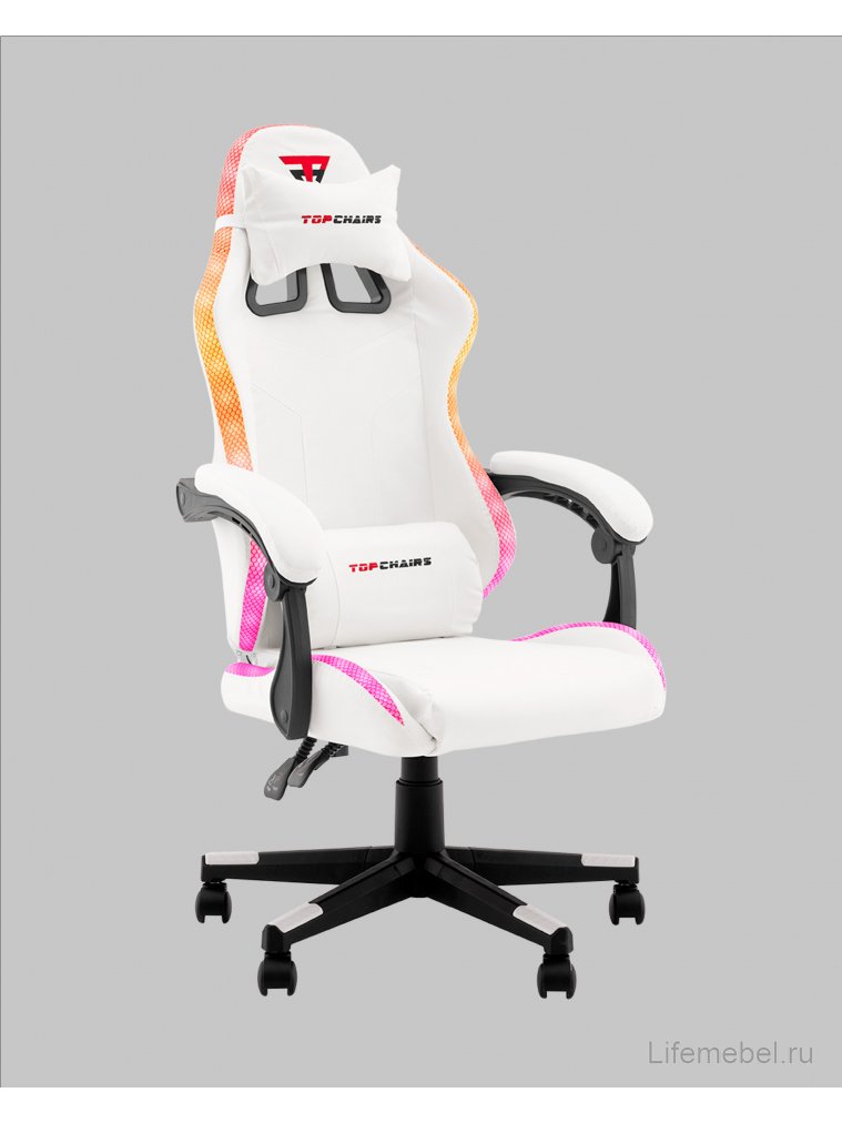 Компьютерное кресло спортивное Druid белый