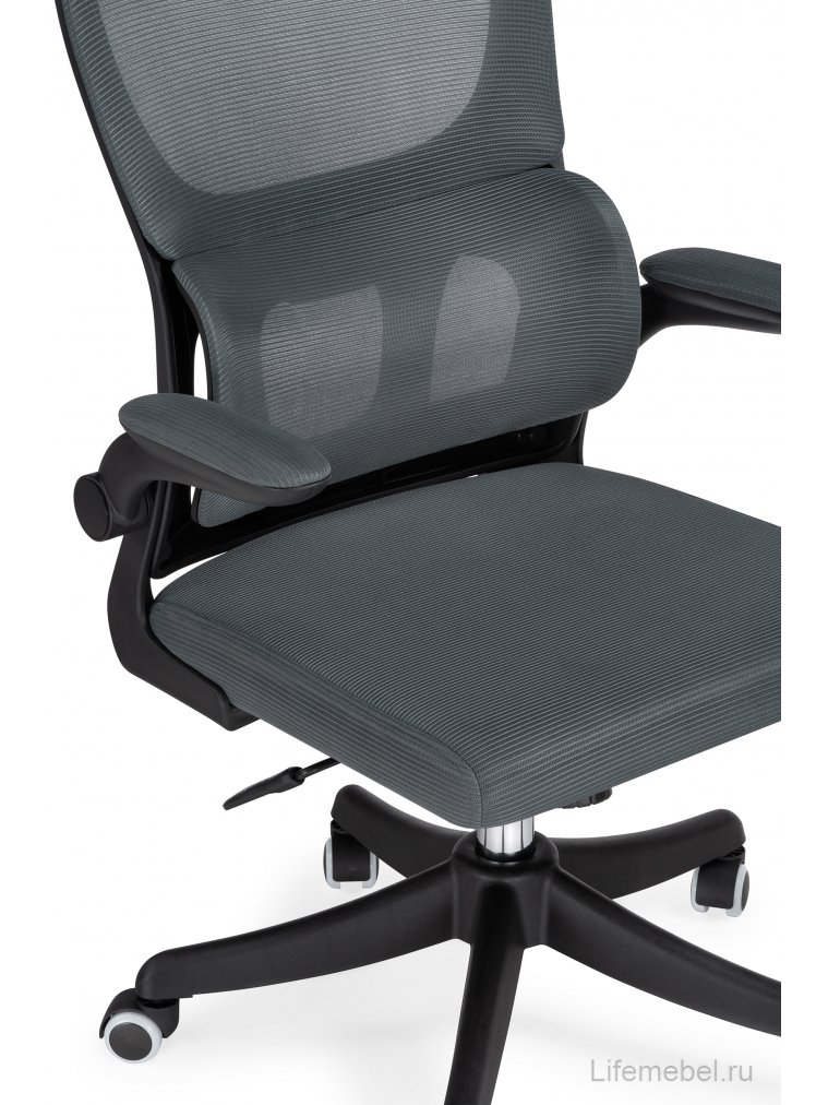 Компьютерное кресло Sprut темно-серый / черный