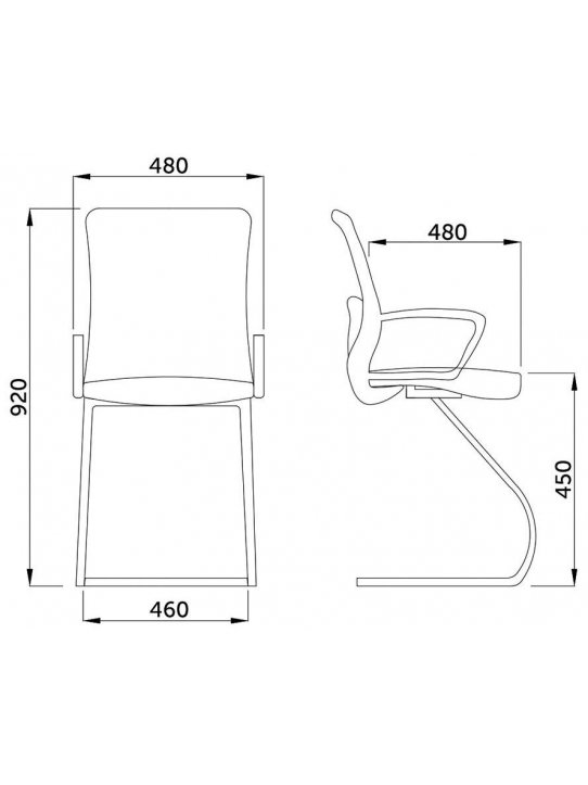 Компьютерное кресло Alex сетка черный