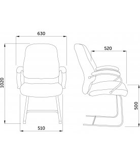 Компьютерное кресло King