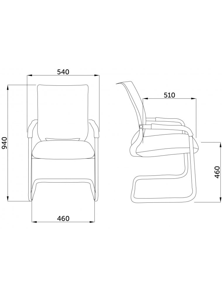 Компьютерное кресло Lucas сетка черный