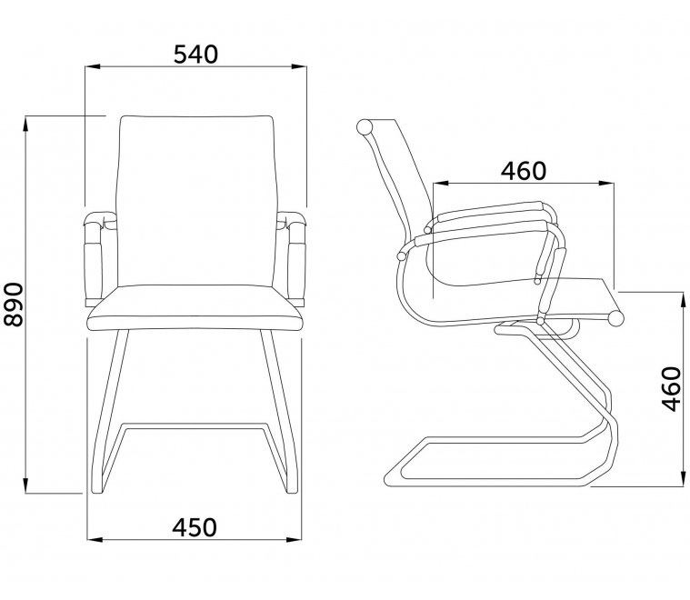 Компьютерное кресло Mariani экокожа черный