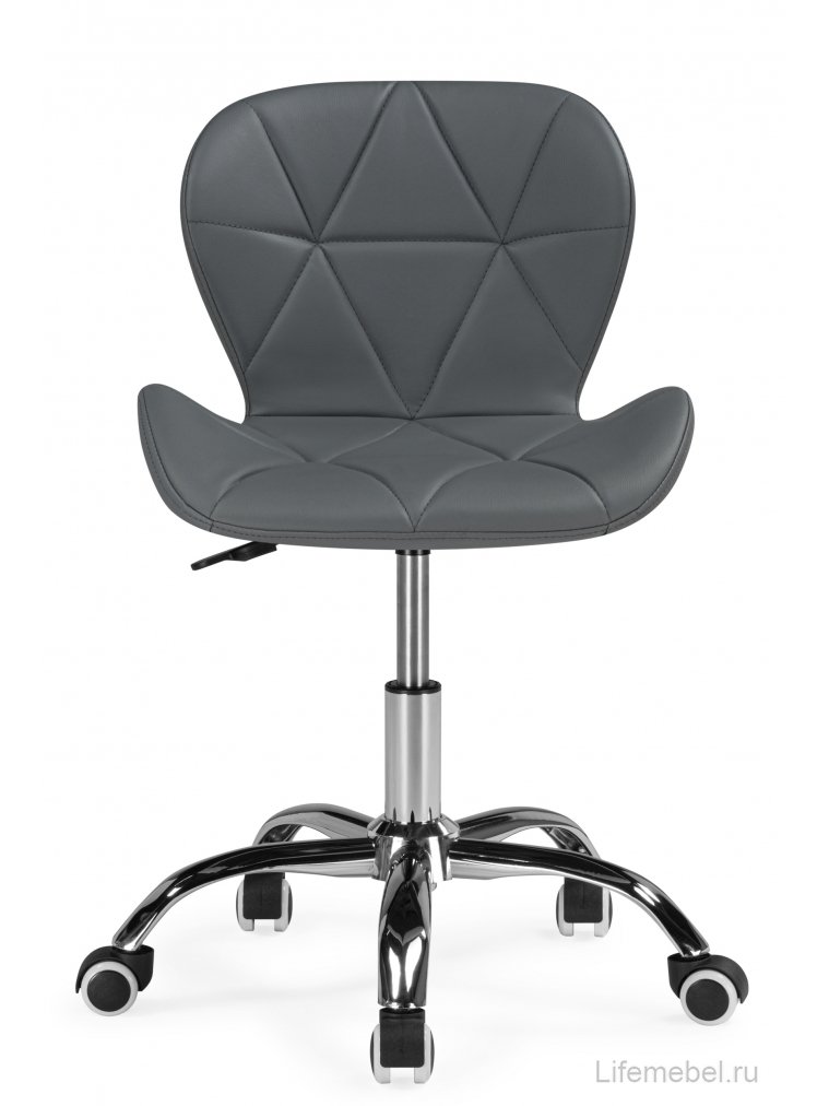 Компьютерное кресло Свит темно-серый / хром
