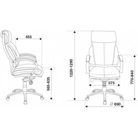 Компьютерное кресло T-9904SL