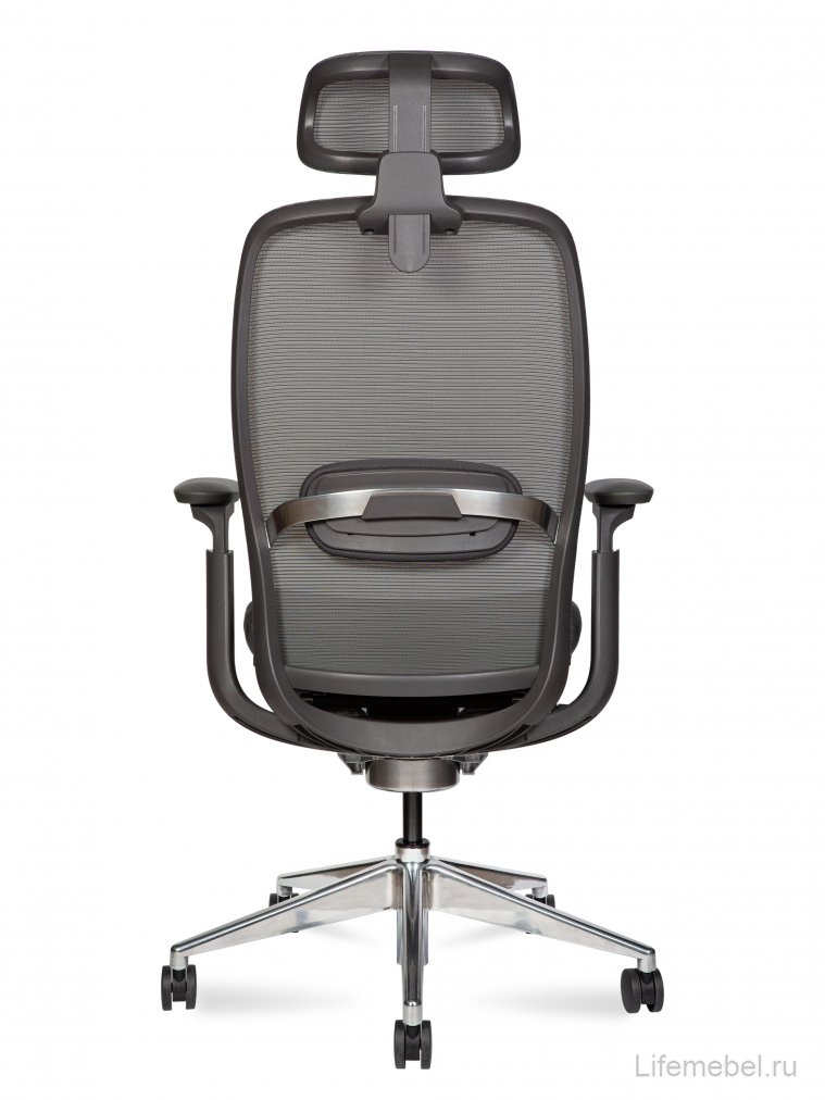 Компьютерное кресло Tesla aluminium серый