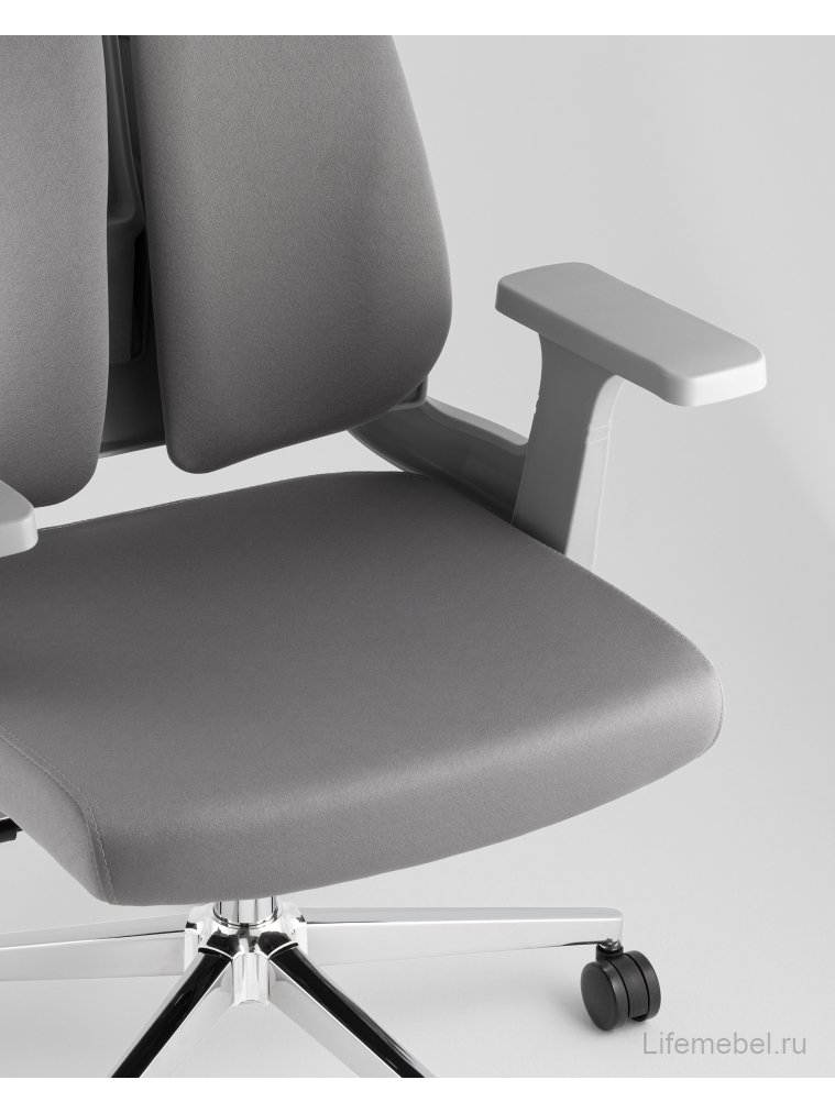 Компьютерное кресло TopChairs Kineo серое