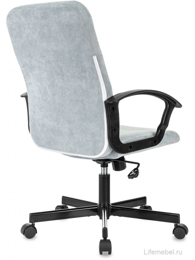 Компьютерное кресло Triest ткань серо-голубой