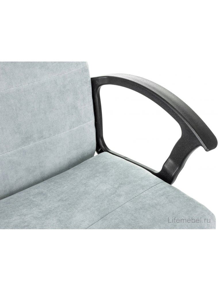 Компьютерное кресло Triest ткань серо-голубой