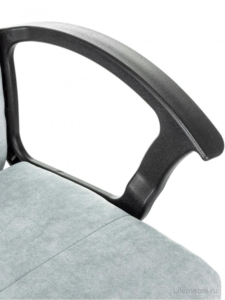 Компьютерное кресло Triest ткань серо-голубой