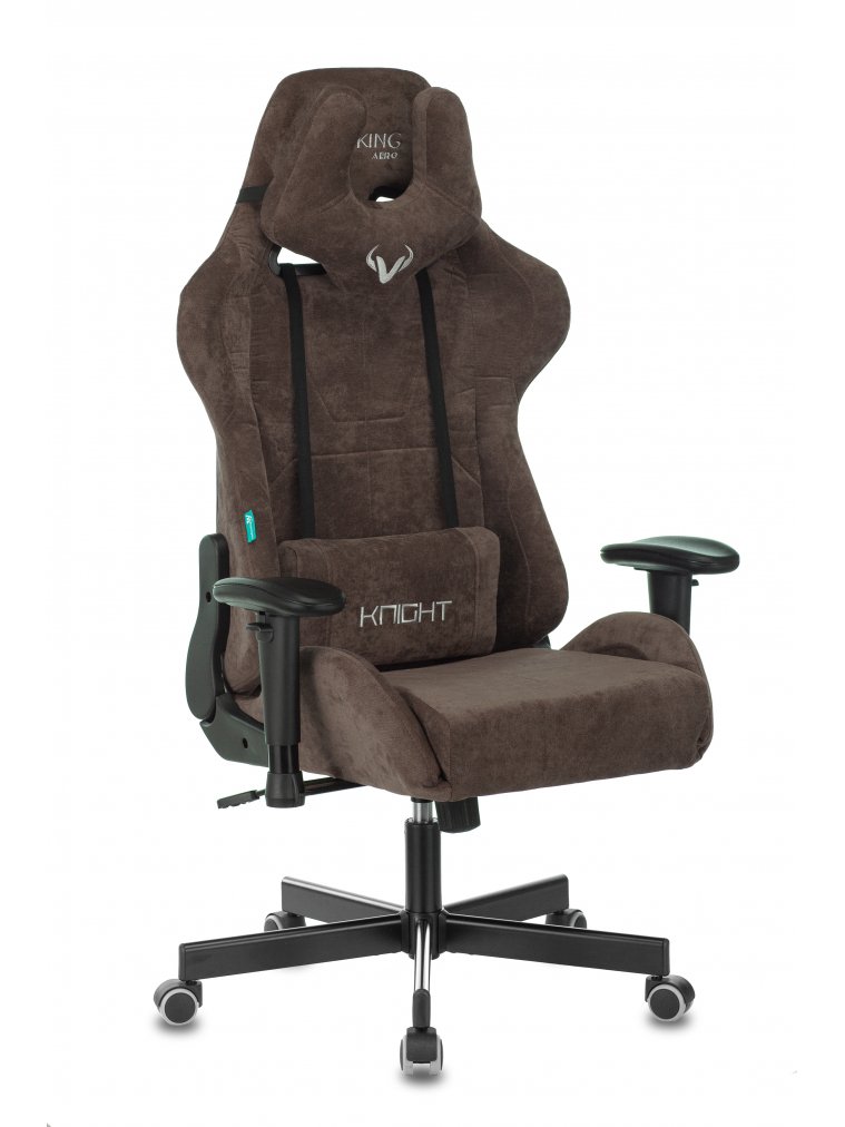 Компьютерное кресло Бюрократ Viking knight lt 10 fabric коричневое