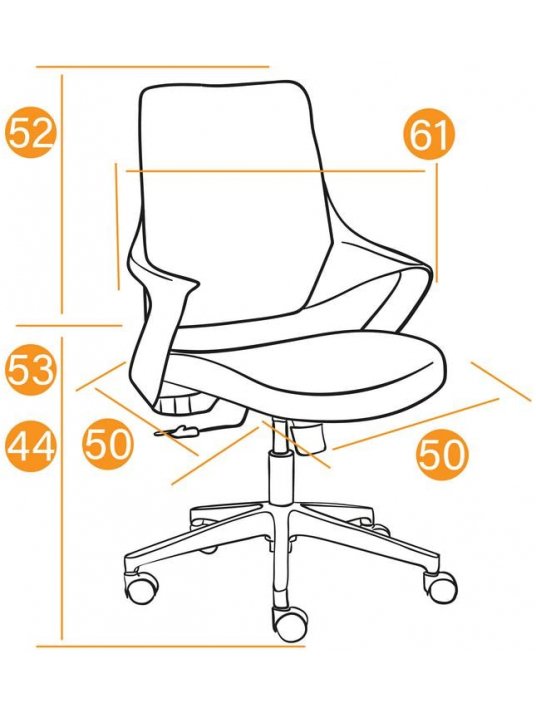 Компьютерное кресло Wave черный