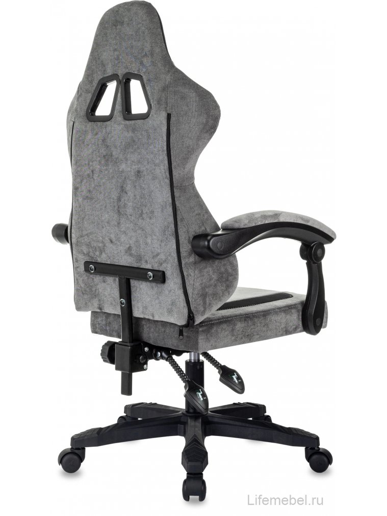 Компьютерное кресло Wolf ткань серый / черный