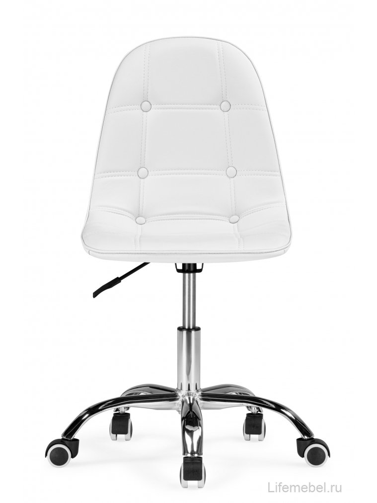 Компьютерное кресло Зельда белый / хром