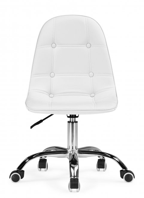 Компьютерное кресло Зельда белый / хром