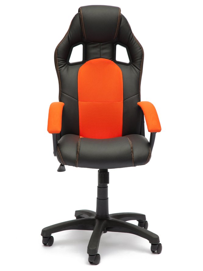 Кресло компьютерное Driver черный / оранжевый