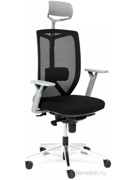 Компьютерное кресло Volo gray alu черный
