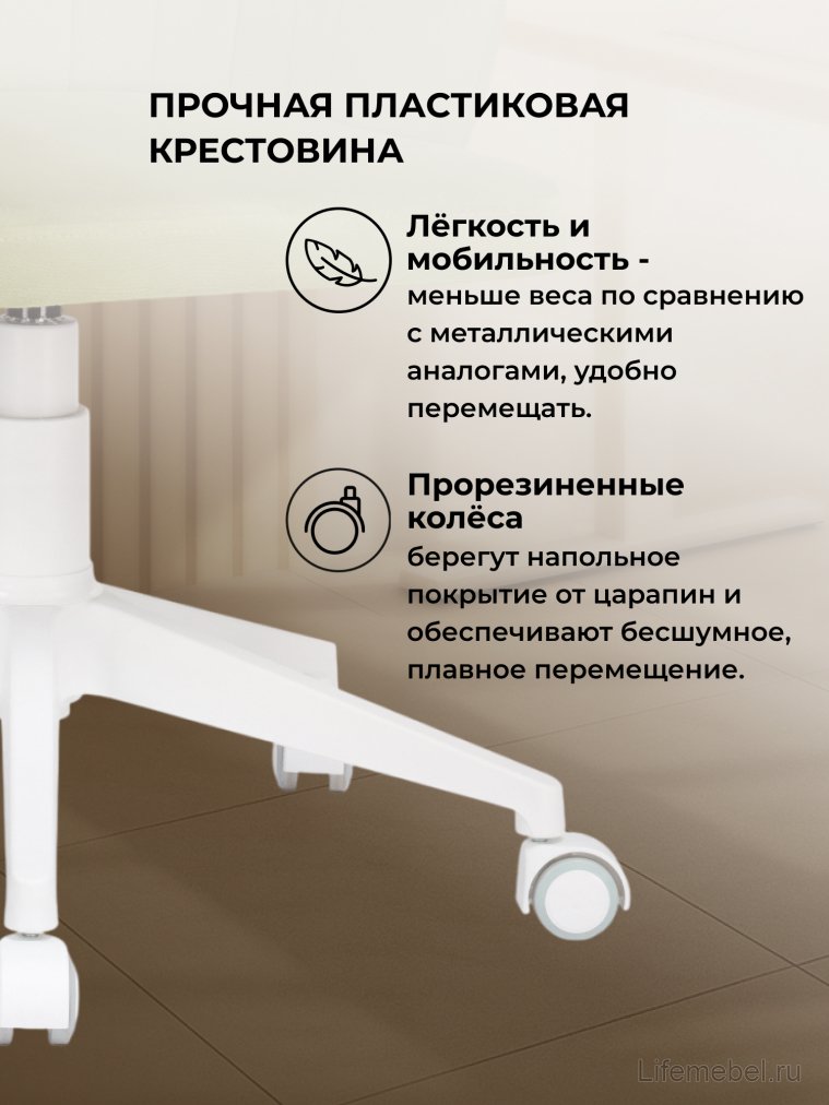 Компьютерное кресло Пард confetti green