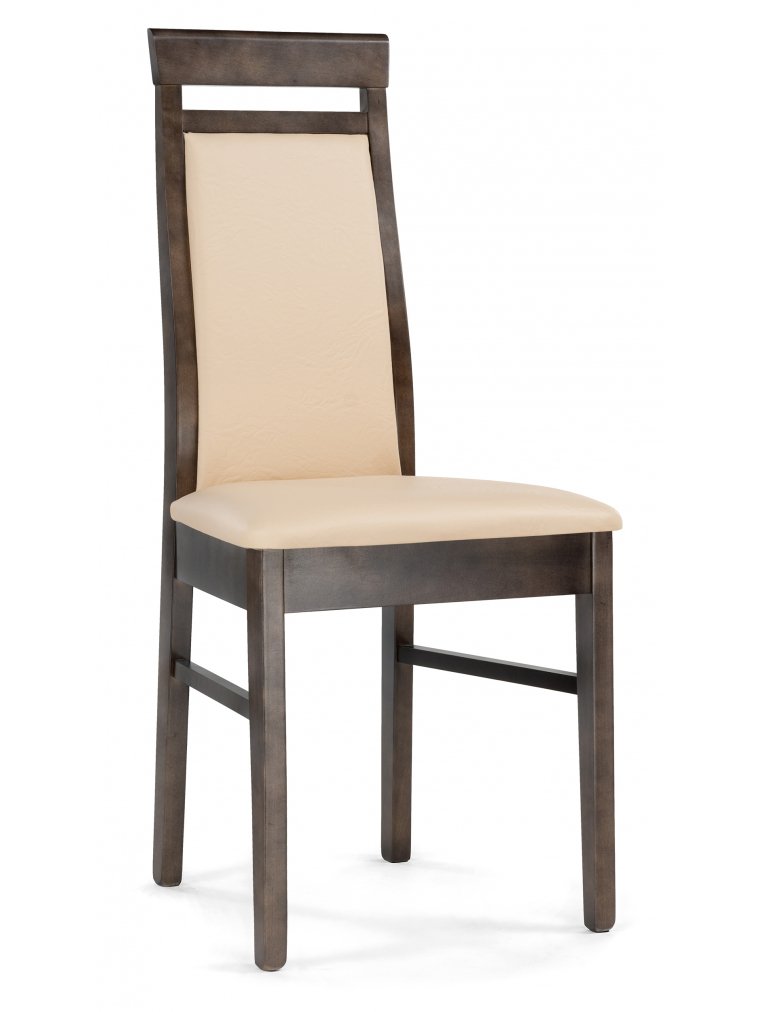 Деревянный стул Амиата орех / ваниль