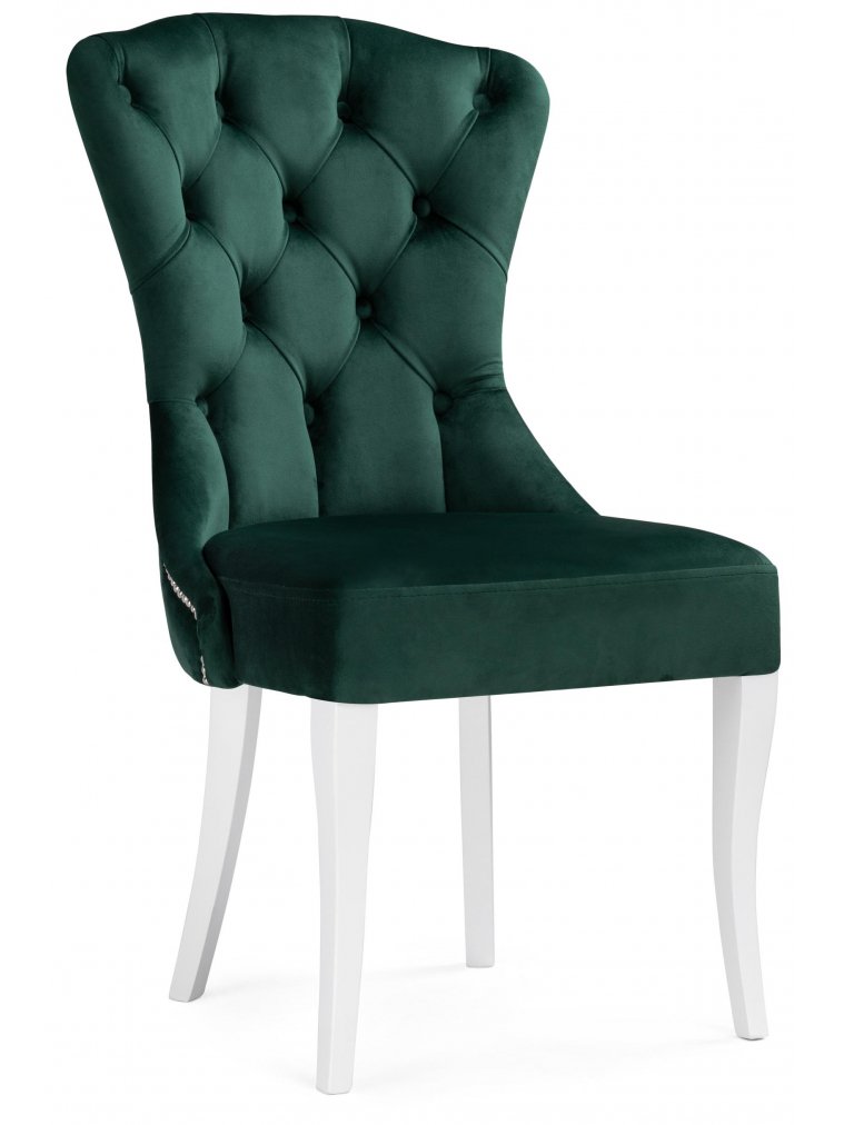 Деревянный стул Милано 1 зеленый / белый