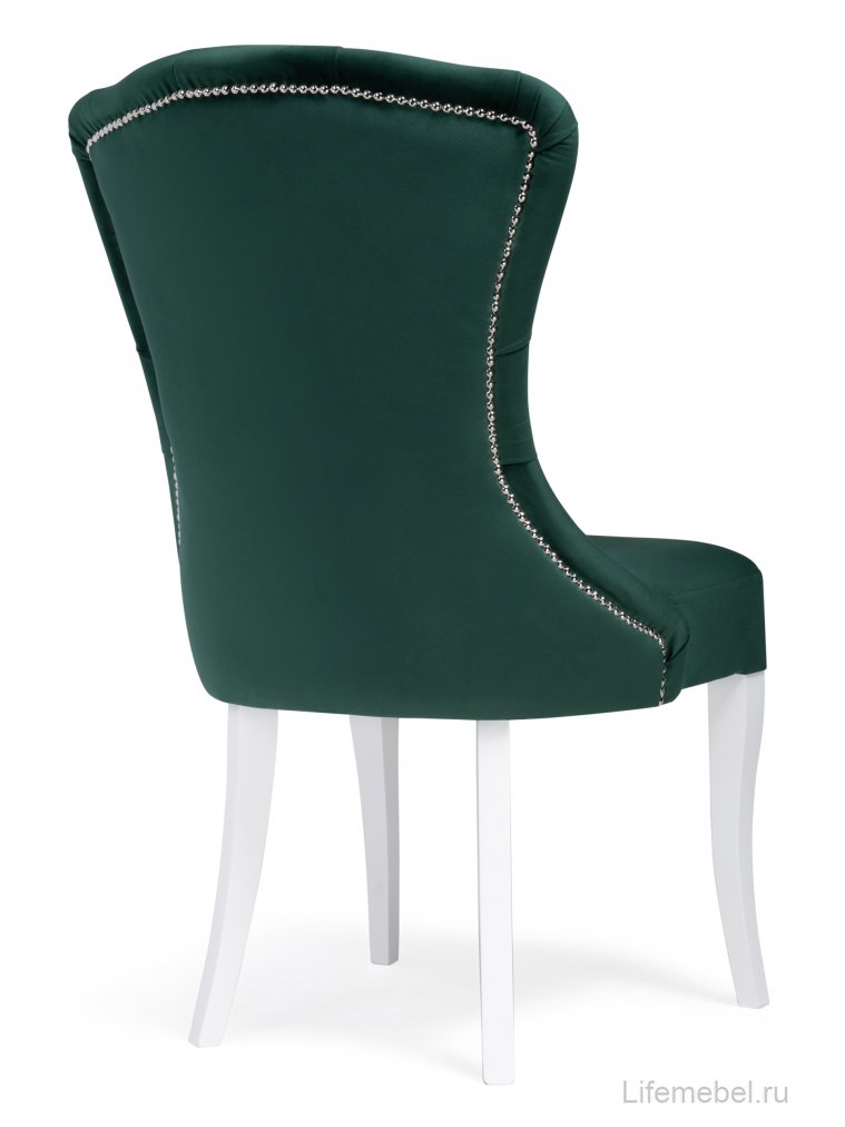 Деревянный стул Милано 1 зеленый / белый