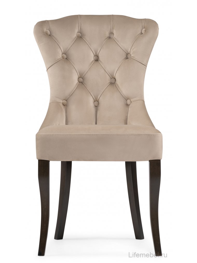 Деревянный стул Милано 1 бежевый / орех
