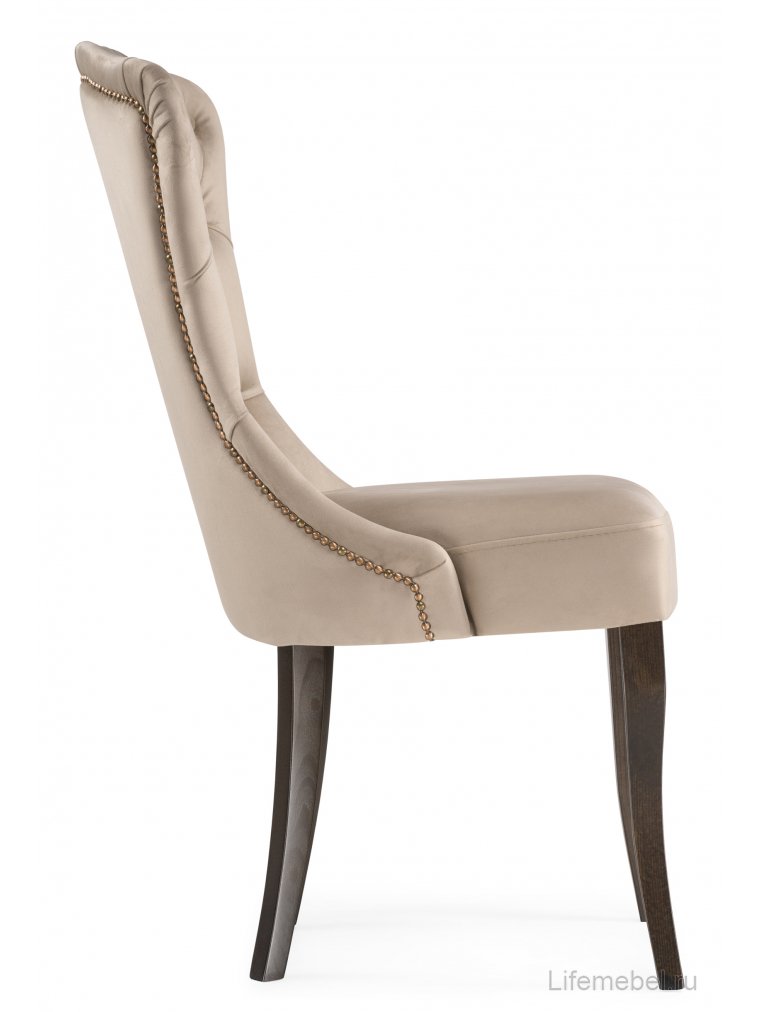 Деревянный стул Милано 1 бежевый / орех