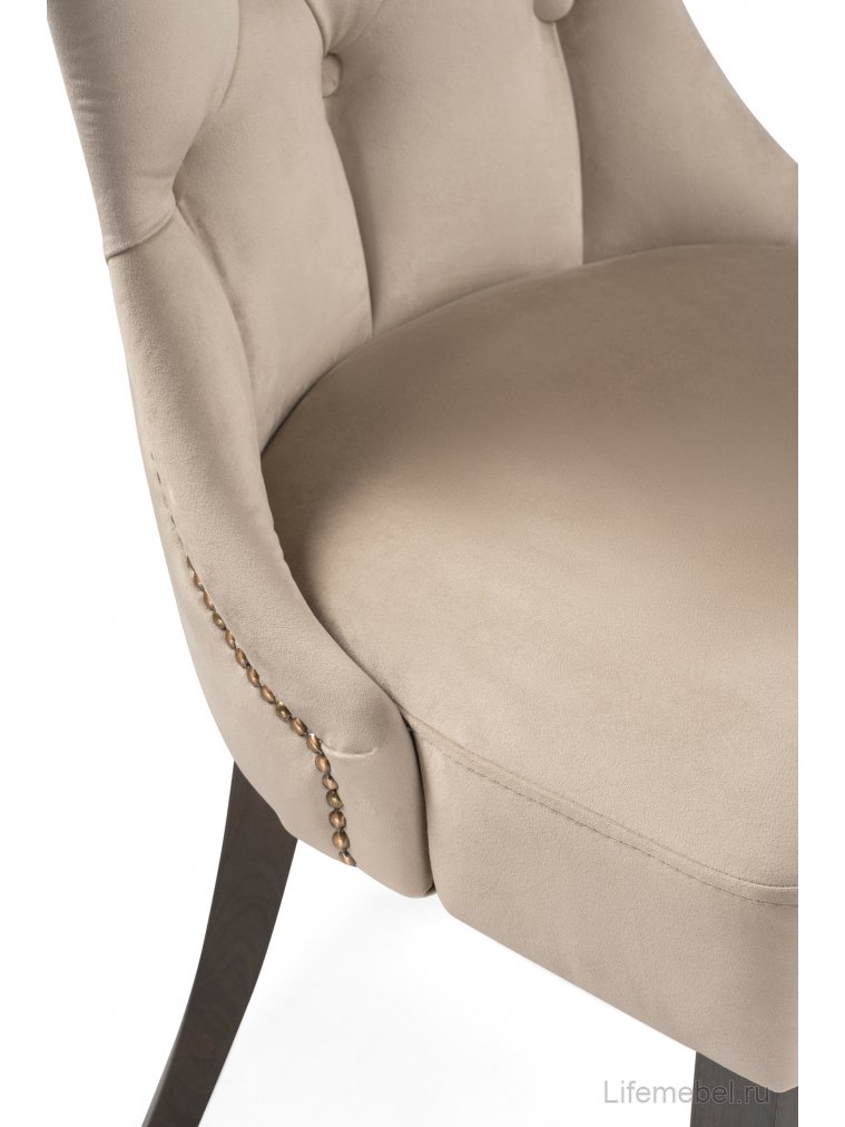 Деревянный стул Милано 1 бежевый / орех