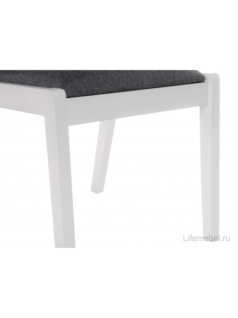 Деревянный стул Artis white / grey