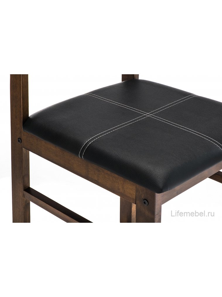 Деревянный стул Bahamas oak / black