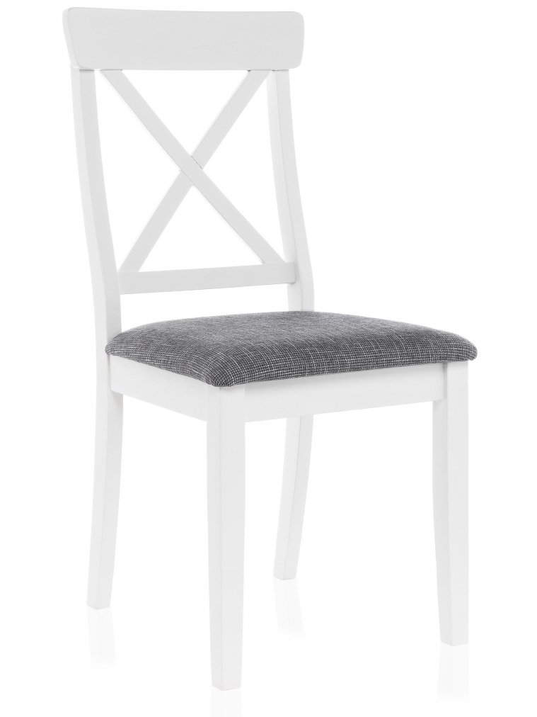 Деревянный стул Bern butter white / grey