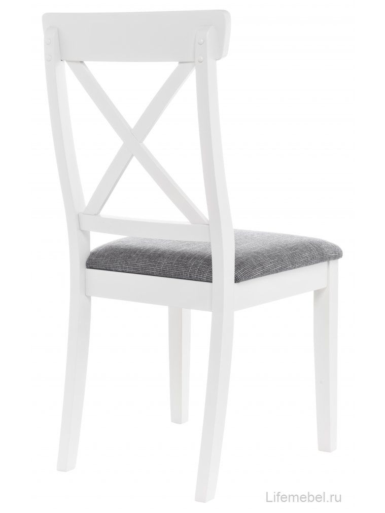 Деревянный стул Bern butter white / grey