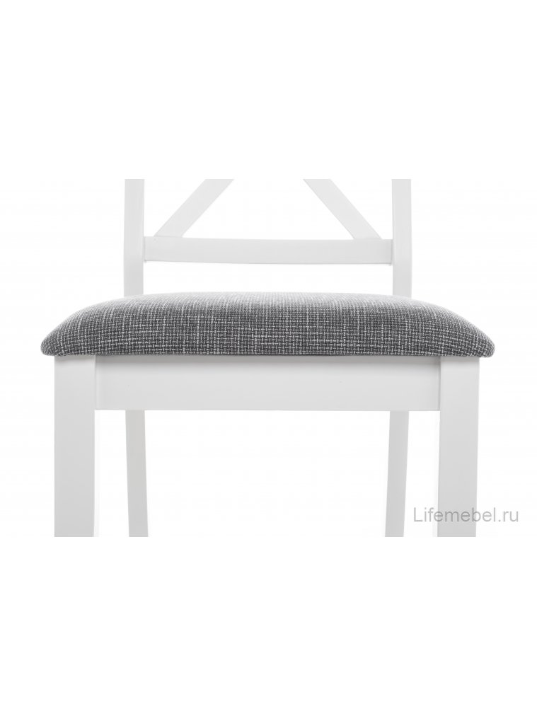 Деревянный стул Bern butter white / grey