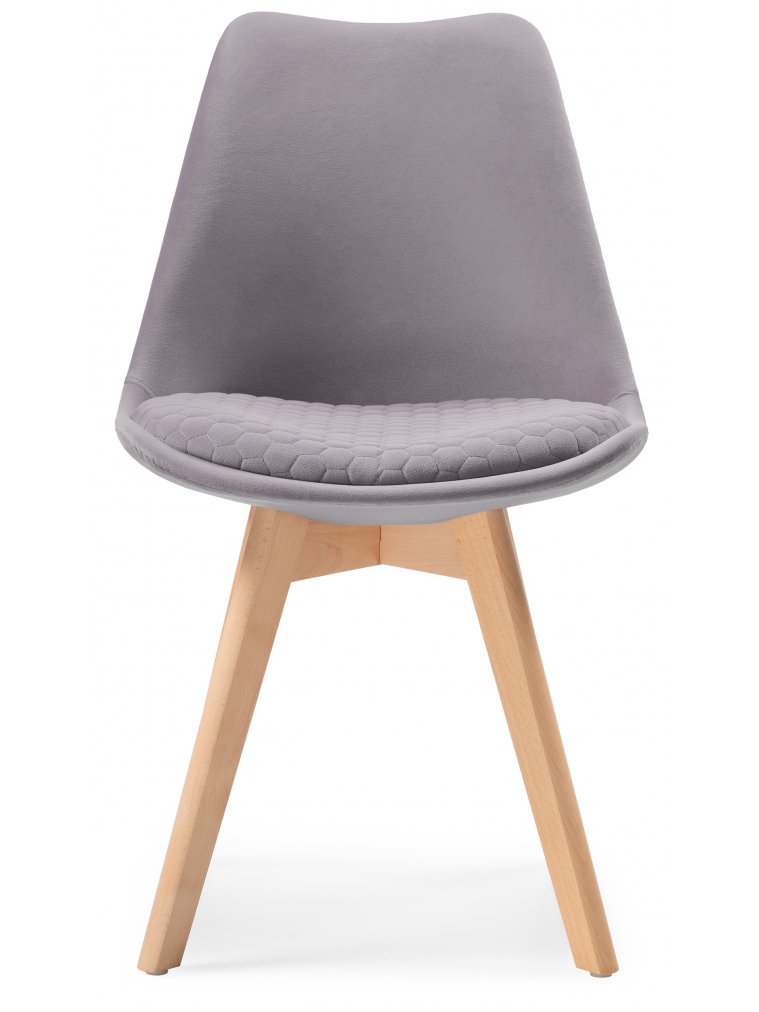 Деревянный стул Bonuss light gray / wood