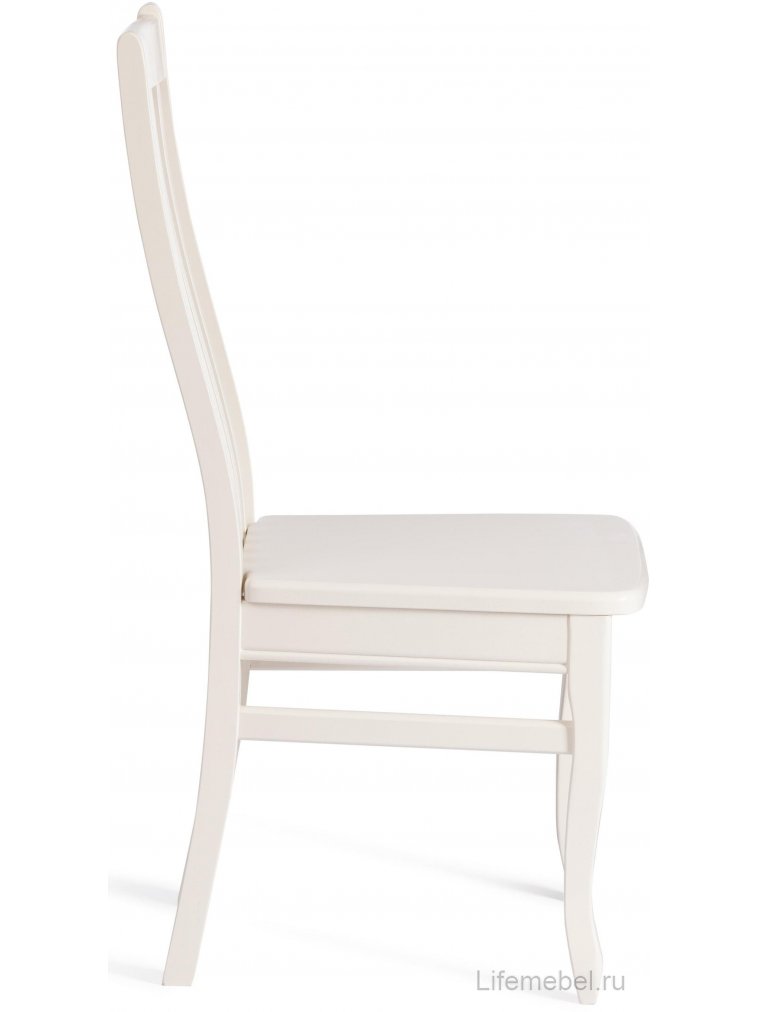 Деревянный стул Dolce ivory white