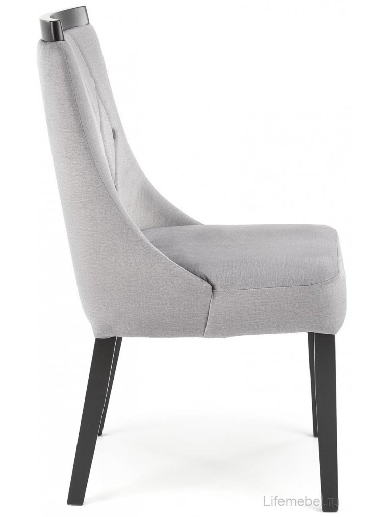 Деревянный стул Джорет серый / черный