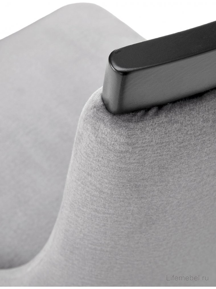 Деревянный стул Джорет серый / черный