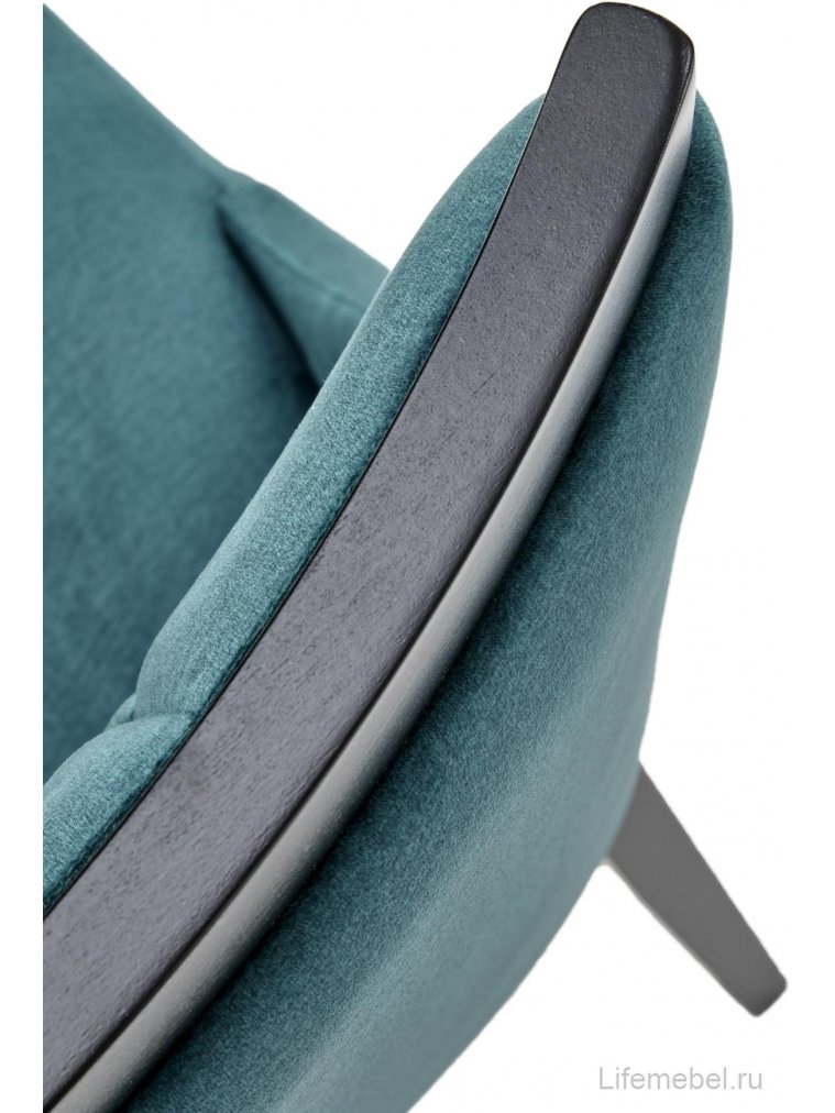 Деревянный стул Джорет зеленый / черный