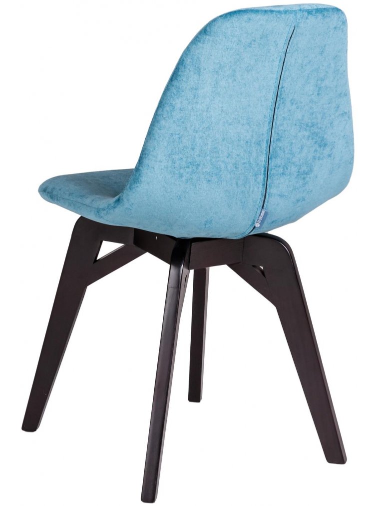 Деревянный стул Eames блю / венге