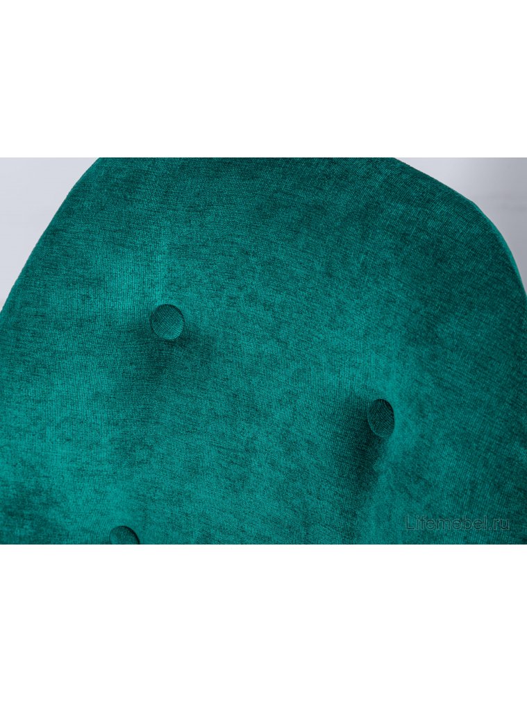 Деревянный стул Eames изумрудный / венге