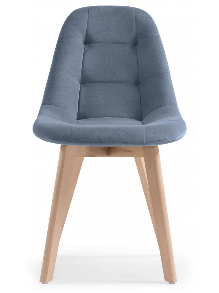 Деревянный стул Filip blue / wood