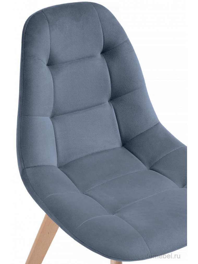 Деревянный стул Filip blue / wood