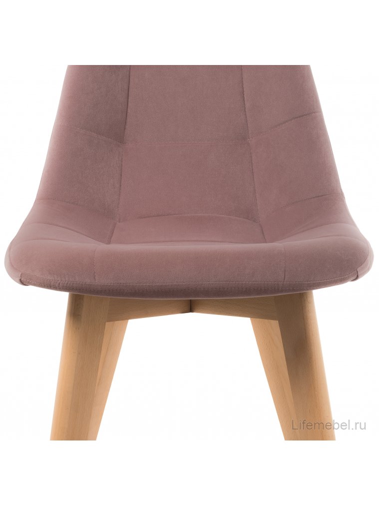 Деревянный стул Filip light purple / wood