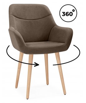 Деревянный стул Флюид