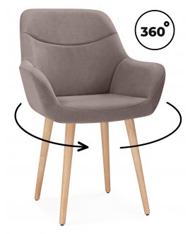 Деревянный стул Флюид 360