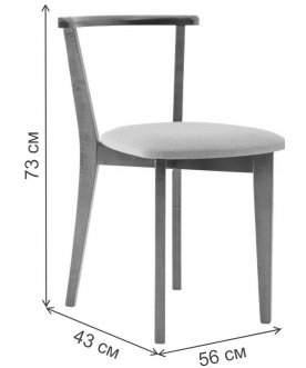 Деревянный стул Франк ПМ