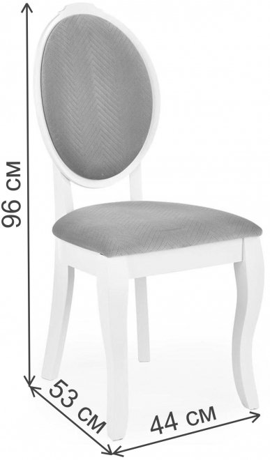 Деревянный стул Velo черный / бежевый